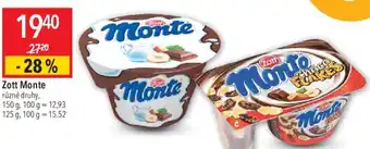 Globus Zott Monte nabídka