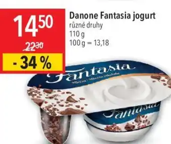 Globus Danone Fantasia jogurt nabídka