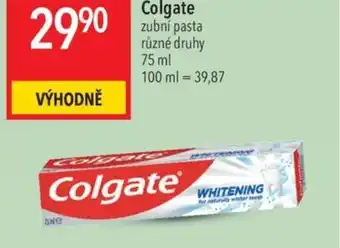 Globus Colgate zubní pasta nabídka