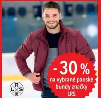 Globus na vybrané pánské bundy značky LRS nabídka