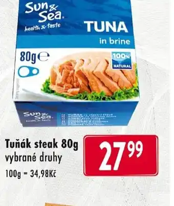 Qanto Tuňák steak 80g nabídka