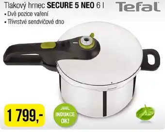 BANQUET Tlakový hrnec SECURE 5 NEO 6L Tefal nabídka