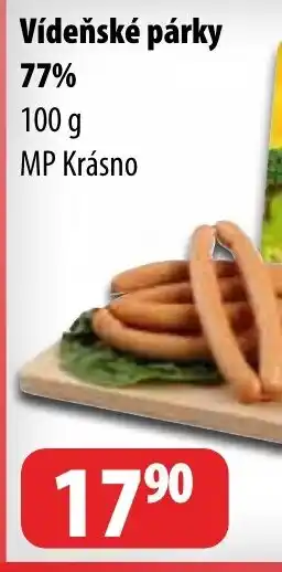 Partner Maloobchodní síť Vídeňské párky 77% nabídka
