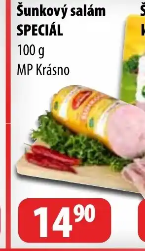 Partner Maloobchodní síť Šunkový salám SPECIÁL nabídka