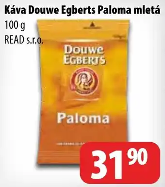 Káva Douwe Egberts Paloma mletá