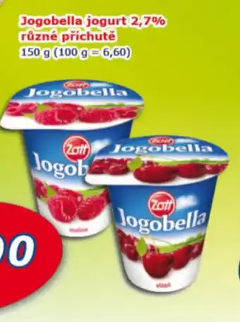 ESO MARKET Jogobella jogurt 2,7% různé příchutě nabídka