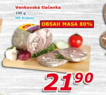 ESO MARKET Venkovská tlačenka 100 g nabídka