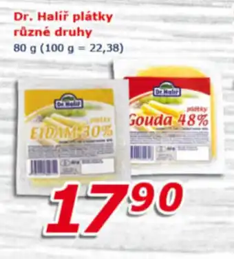 Dr. Halíř plátky různé druhy