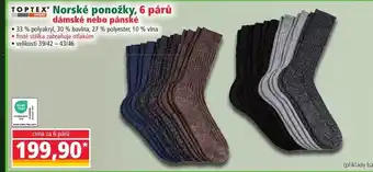 Norma Norské ponožky, 6 párů dámské nebo pánské nabídka