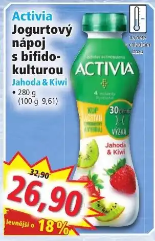 Norma Activia Jogurtový nápoj s bifido- kulturou nabídka