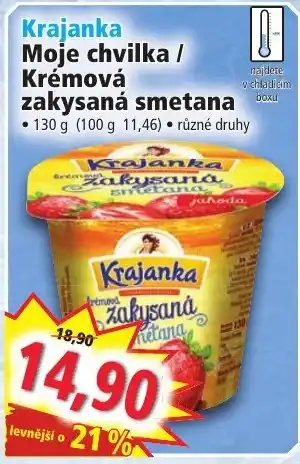 Norma Krajanka Moje chvilka / Krémová zakysaná smetana nabídka