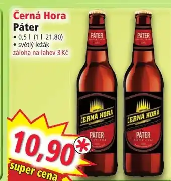 Norma Černá Hora Páter nabídka