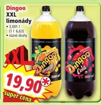 Norma Dingoo XXL limonády nabídka