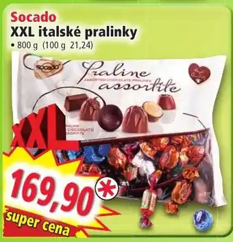 Norma Socado XXL italské pralinky nabídka