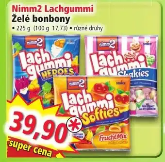 Nimm2 Lachgummi Želé bonbony