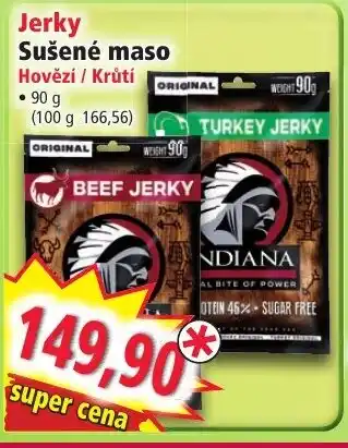 Norma Jerky Sušené maso nabídka