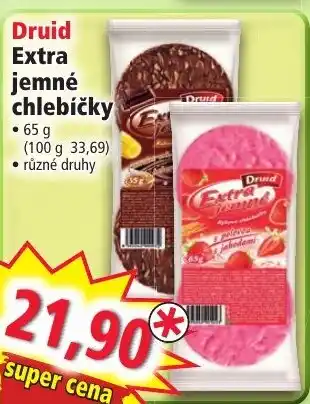 Norma Druid Extra jemné chlebíčky nabídka