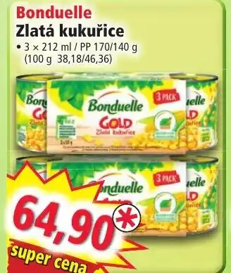 Norma Bonduelle Zlatá kukuřice nabídka
