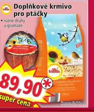 Norma Doplňkové krmivo pro ptáčky nabídka