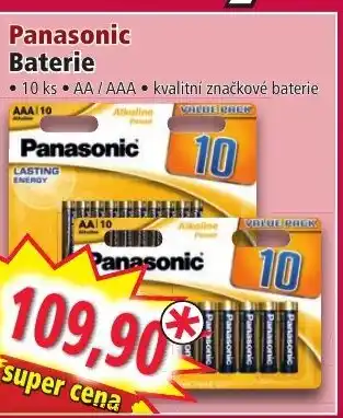 Norma Panasonic Baterie nabídka