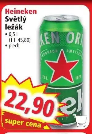 Norma Heineken Světlý ležák nabídka