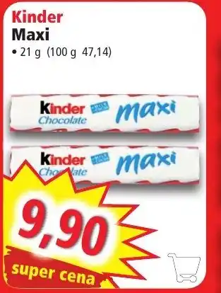 Norma Kinder Maxi nabídka