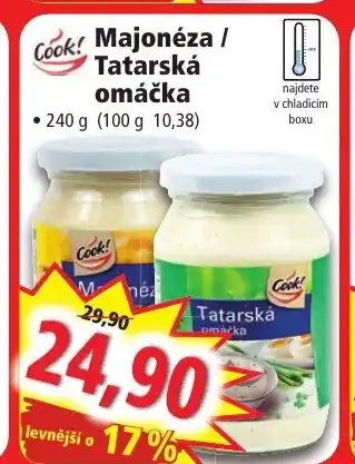 Norma Majonéza / Tatarská omáčka nabídka