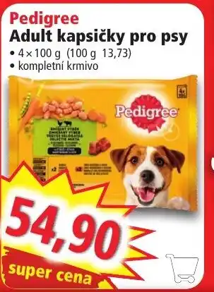 Norma Pedigree Adult kapsičky pro psy nabídka