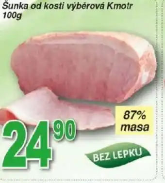 Hruška Šunka od kosti výběrová Kmotr 100g nabídka