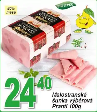 Hruška Malostranská šunka výběrová Prantl 100g nabídka