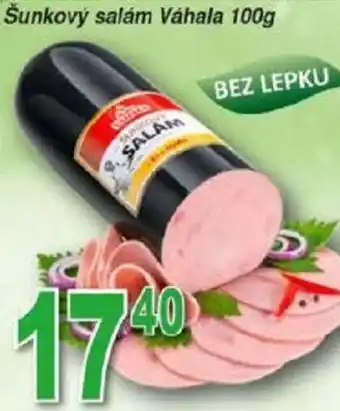 Hruška Šunkový salám Váhala 100g nabídka