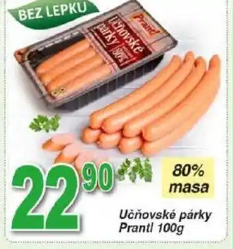 Hruška Učňovské párky Prantl 100g nabídka