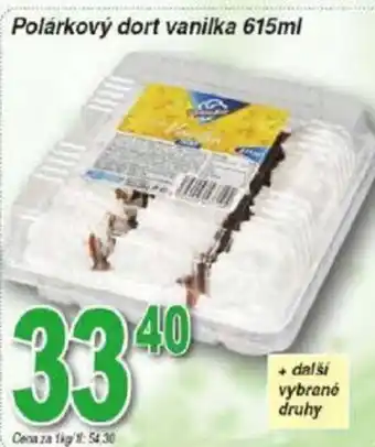 Hruška Polárkový dort vanilka 615ml nabídka