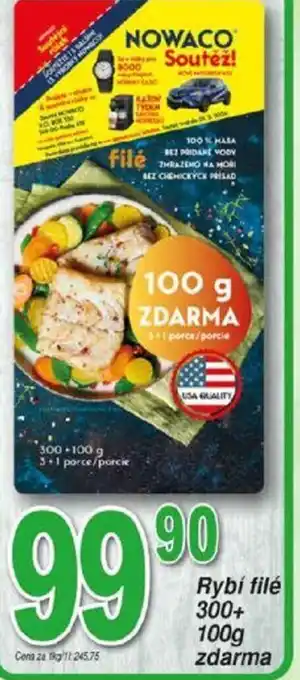 Hruška Rybí filé 300+ 100g zdarma nabídka