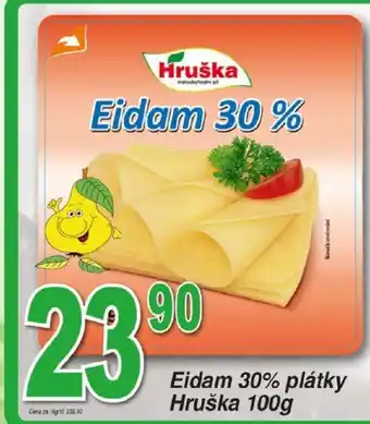 Hruška Eidam 30% plátky Hruška 100g nabídka