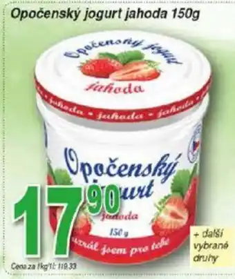 Hruška Opočenský jogurt jahoda 150g nabídka