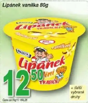 Hruška Lipánek vanilka 80g nabídka