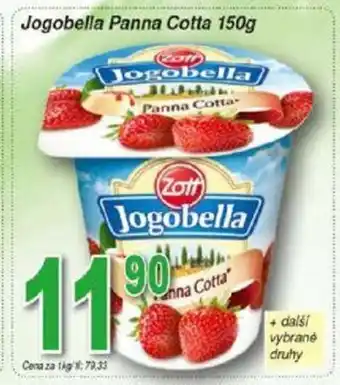 Hruška Jogobella Panna Cotta 150g nabídka