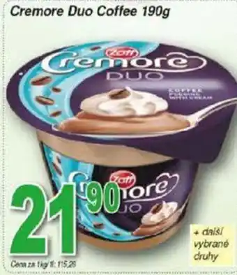 Hruška Cremore Duo Coffee 190g nabídka
