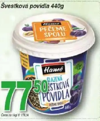 Hruška Švestková povidla 440g nabídka