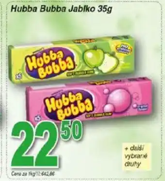 Hruška Hubba Bubba Jablko 35g nabídka