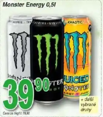 Hruška Monster Energy 0,5L nabídka