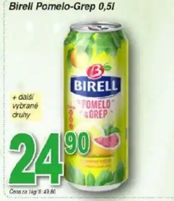 Hruška Birell Pomelo-Grep 0,5L nabídka