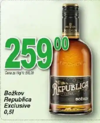 Hruška Božkov Republica Exclusive 0,5L nabídka