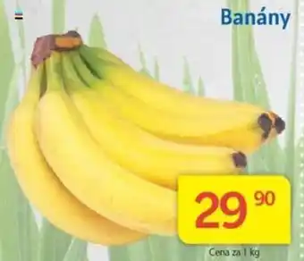 Kubík potraviny Banány nabídka