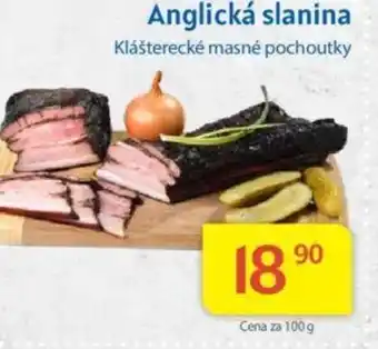 Kubík potraviny Anglická slanina nabídka