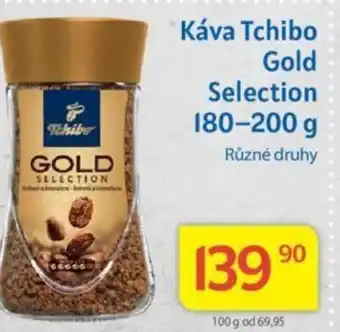 Kubík potraviny Káva Tchibo Gold Selection 180-200 g nabídka