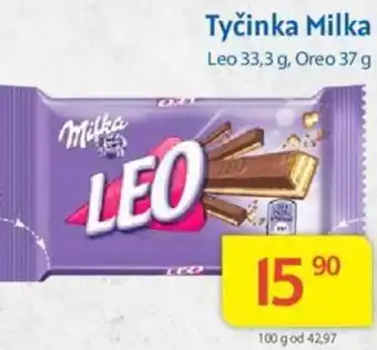 Kubík potraviny Tyčinka Milka nabídka