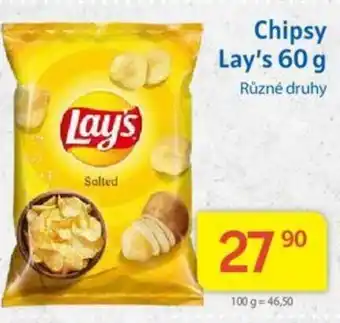 Kubík potraviny Chipsy Lay's 60 g nabídka