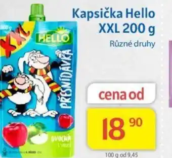 Kubík potraviny Kapsička Hello XXL 200 g nabídka